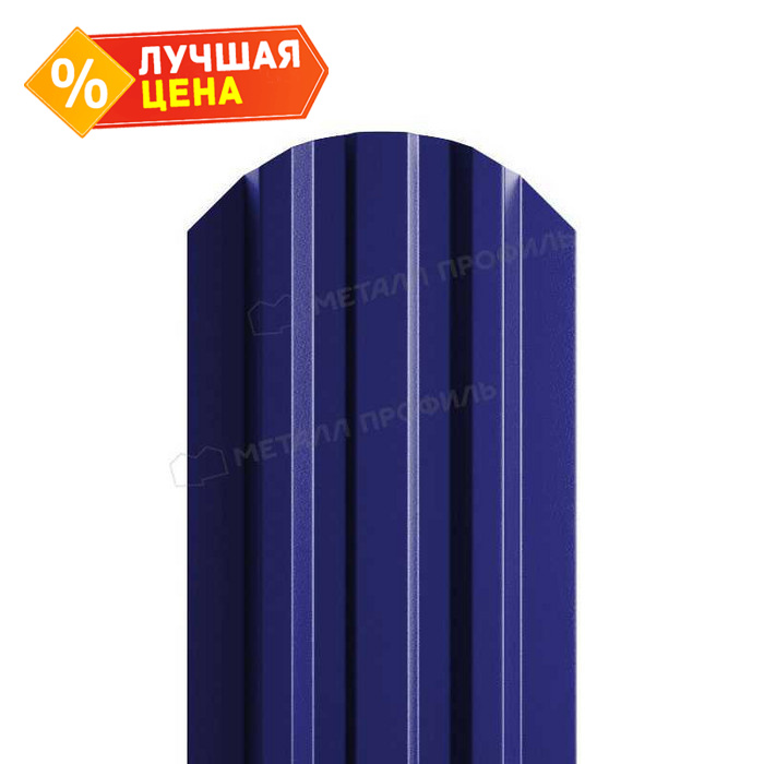 Штакетник Металл Профиль LАNE-O 0,5 NormanMP RAL5002 Ультрамарин