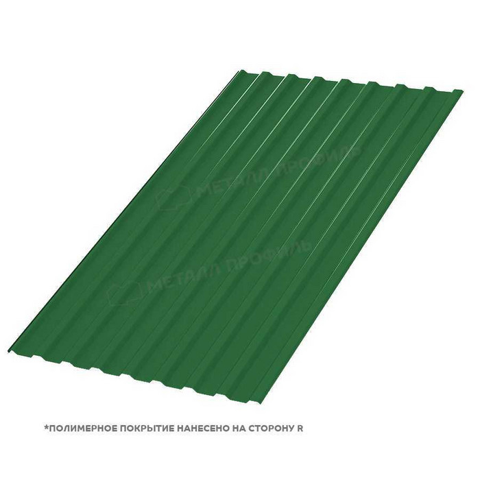 Профлист Металл Профиль МП-20 0,5 NormanMP RAL 6002 Зеленый лист | B