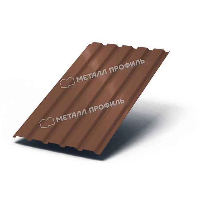 Профлист Металл Профиль МП-35 0,5 VikingMP® E RAL 8004 Коричневая медь