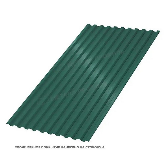 Профлист Металл Профиль С-21 0,45 VikingMP® RAL 6005 Зеленый мох