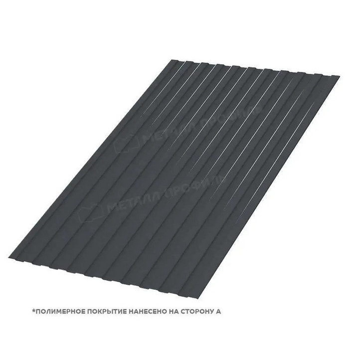 Профлист Металл Профиль С-8 0,45 VikingMP® RAL 7024 Серый графит | A
