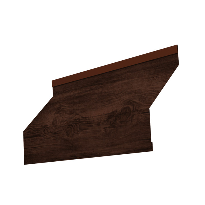 Ламель забора жалюзи Milan 0,45 Print Elite Cherry Wood TwinColor