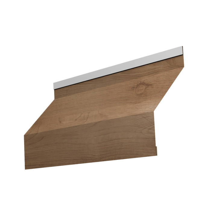 Ламель забора жалюзи Milan new 0,45 Print Premium с пленкой Pine Wood Fresh