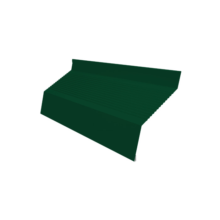 Ламель забора жалюзи Milan new gofr 0,45 Drap TX RAL 6005 зеленый мох