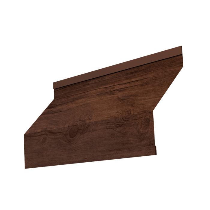 Ламель забора жалюзи Milan new 0,45 Print Premium с пленкой Cherry Wood Fresh TwinColor