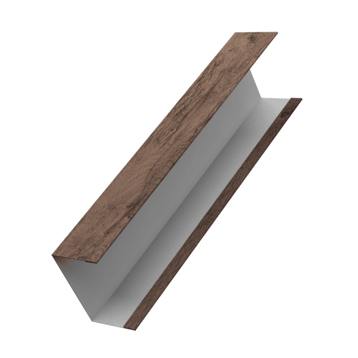 Крышка жалюзи Milan,Tokyo 0,45 Print Premium Almond Wood Fresh (2,5м)