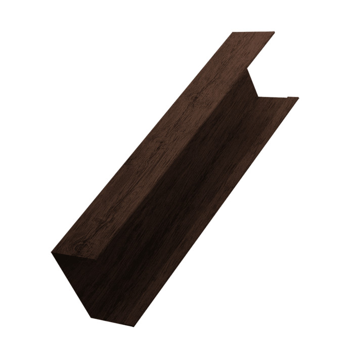 Крышка жалюзи Milan, Tokyo (для калиток, ворот) 0,45 Print-double Premium Antique Wood (3м)