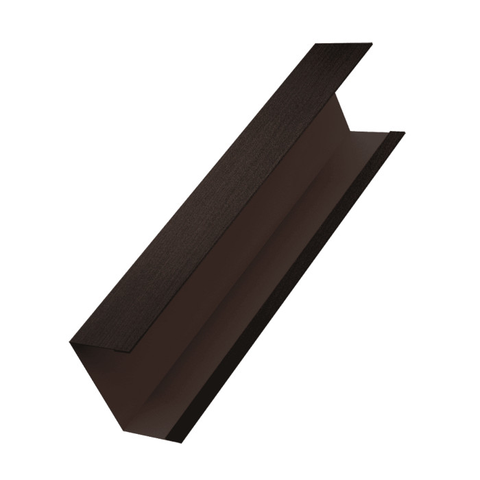 Крышка жалюзи Milan, Tokyo (для калиток, ворот) 0,45 Print Elite Coffee Wood TwinColor (3м)