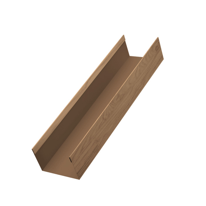 Стойка жалюзи Milan, Tokyo 0,45 Print Elite Honey Wood TwinColor (1,8м)