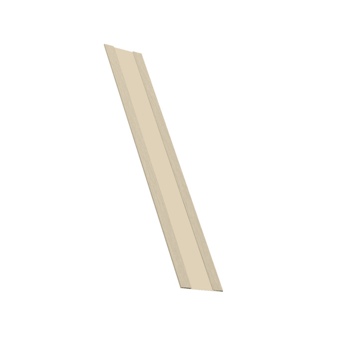Крепежная планка жалюзи Milan, Milan Slim, Tokyo 0,45 Print Elite Milky Wood TwinColor (1,8м)