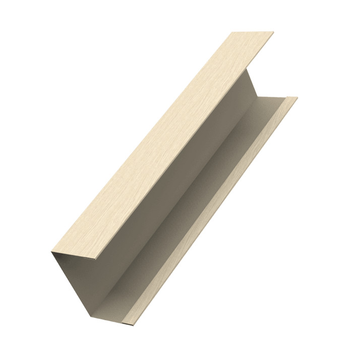 Крышка жалюзи Milan, Tokyo (для калиток, ворот) 0,45 Print Elite Milky Wood TwinColor (3м)