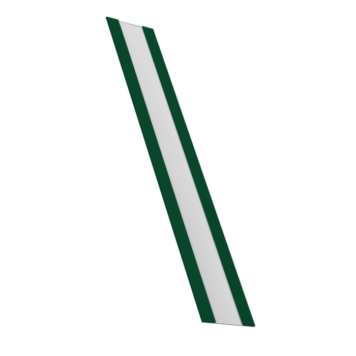 Крепежная планка жалюзи Milan, Milan Slim, Tokyo 0,7 PE RAL 6005 зеленый мох (1,8м)