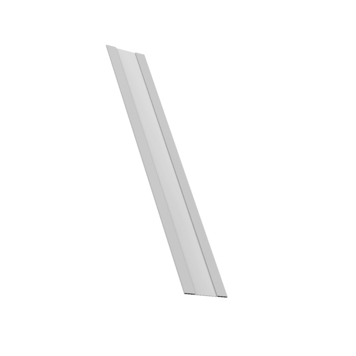 Крепежная планка жалюзи Milan, Milan Slim, Tokyo 0,45 Drap TX RAL 7047 телегрей 4 (2м)