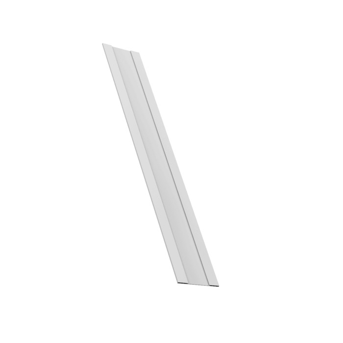 Крепежная планка жалюзи Milan, Milan Slim, Tokyo 0,5 PE RAL 9003 сигнальный белый (2,5м)