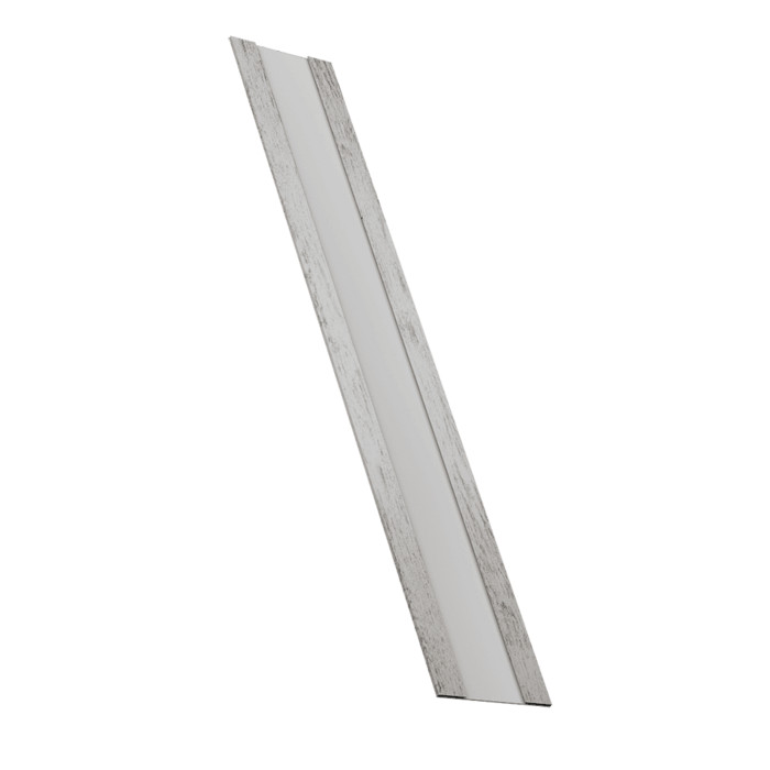 Крепежная планка жалюзи Milan, Milan Slim, Tokyo 0,45 Print Elite Snow Wood TwinColor (3м)
