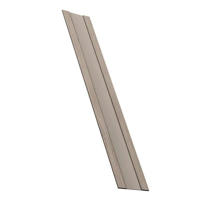 Крепежная планка жалюзи Milan, Milan Slim, Tokyo 0,45 Print Elite White Wood TwinColor (3м)