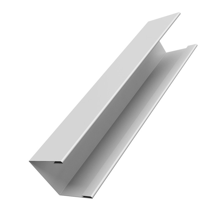 Крышка жалюзи Milan Slim 0,45 PE RAL 9003 сигнальный белый (2м)
