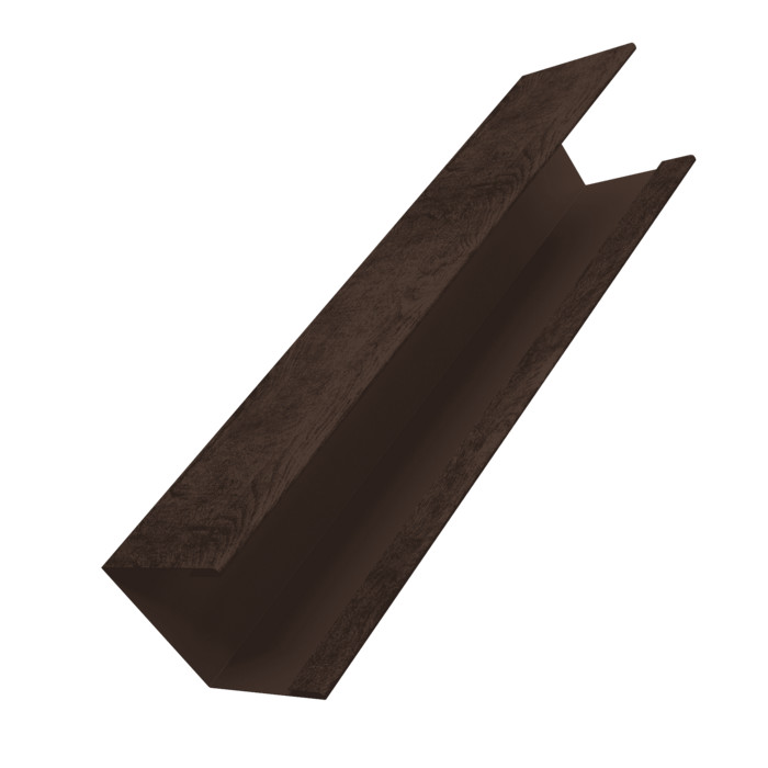 Крышка жалюзи Milan Slim 0,45 Print Elite Antique Wood TwinColor (3м)