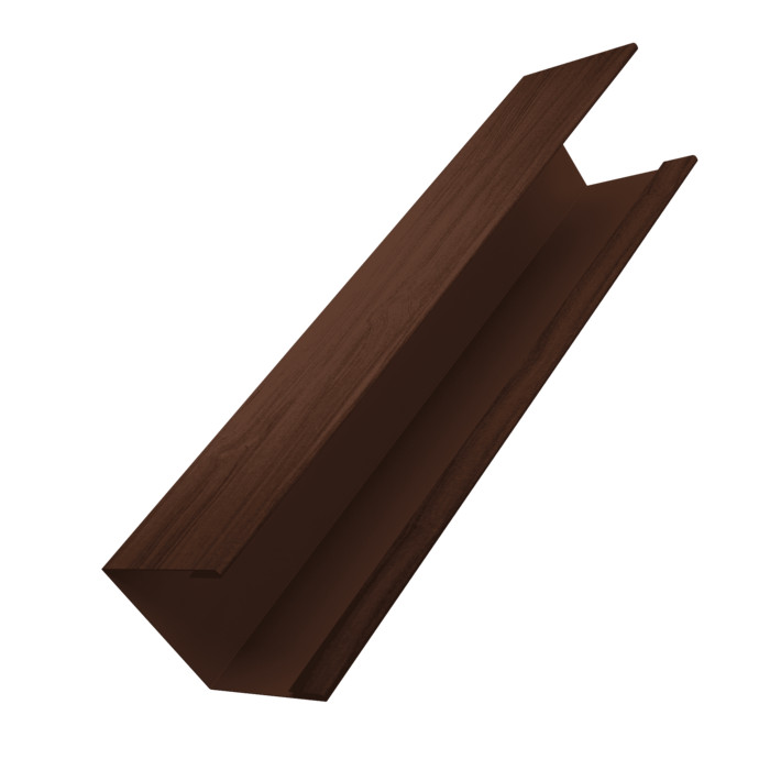 Крышка жалюзи Milan Slim 0,45 Print Elite Choco Wood TwinColor (2м)