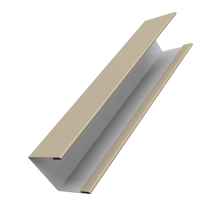 Крышка жалюзи Milan Slim 0,45 PE RAL 1015 светлая слоновая кость (2м)