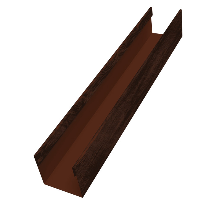 Стойка жалюзи Milan Slim 0,45 Print Elite Cherry Wood TwinColor (2,5м)
