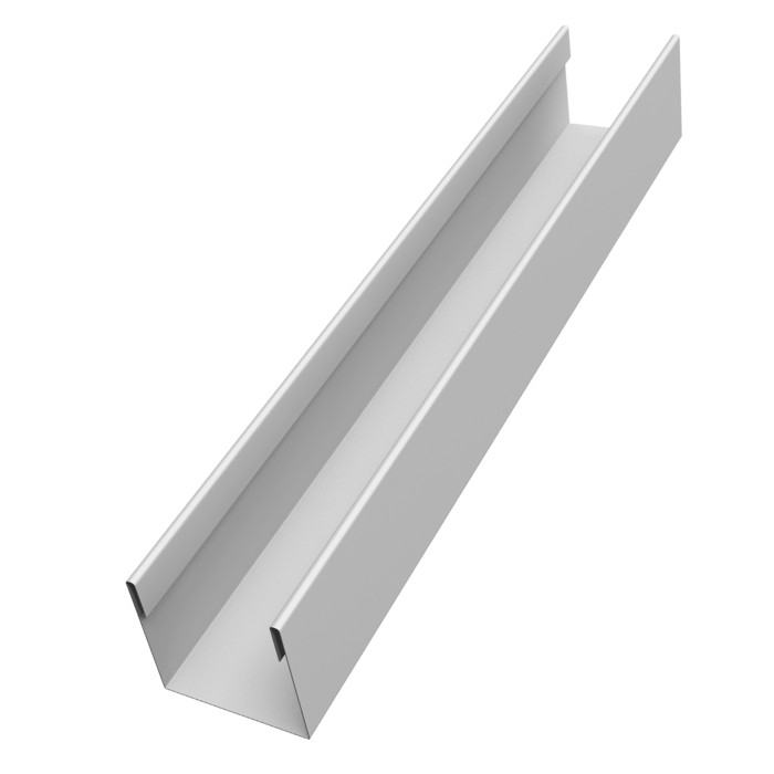 Стойка жалюзи Milan Slim 0,7 PE RAL 9003 сигнальный белый (1,8м)