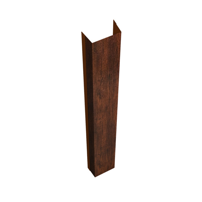 Крепежная планка нижняя Texas 0,45 Print Premium Cherry Wood Dark FTC (2м)