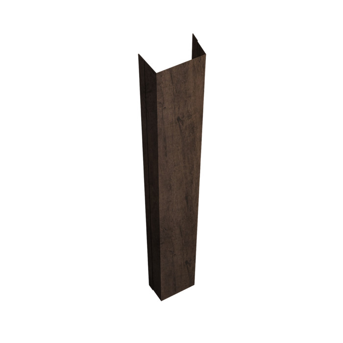Крепежная планка нижняя Texas 0,45 Print-double Elite Antique Wood (2м)