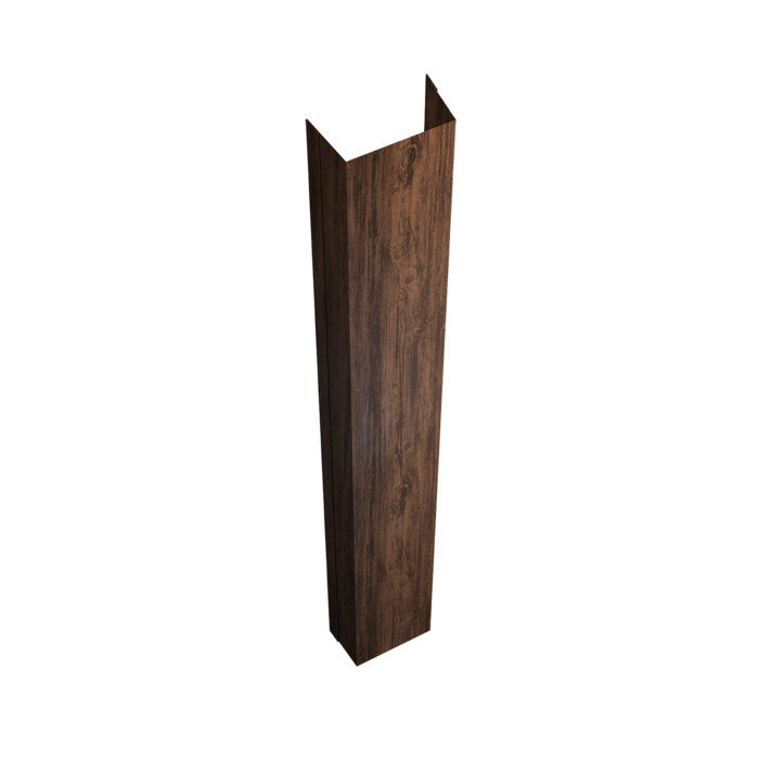 Крепежная планка нижняя Texas 0,45 Print-Double Premium Antique Wood (2,5м)