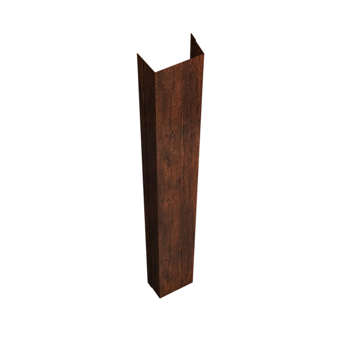Крепежная планка нижняя Texas 0,45 Print-Double Premium Cherry Wood Dark F (3м)