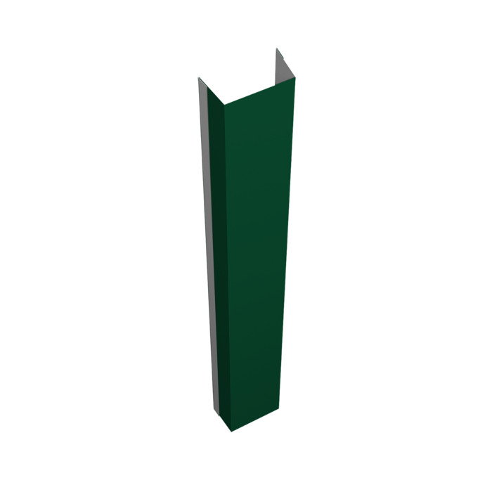 Крепежная планка нижняя Texas 0,5 PurLite Matt RAL 6005 зеленый мох (2,5м)