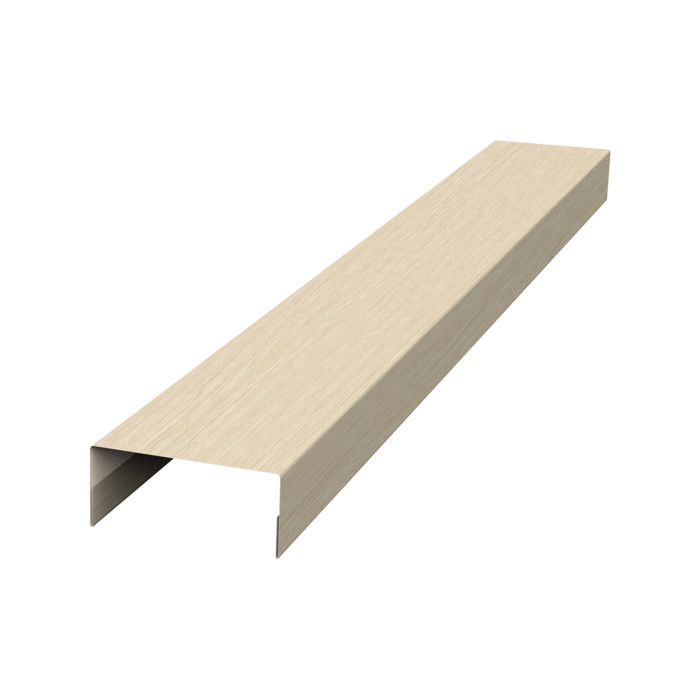 Крышка 30х20 жалюзи Texas 0,45 Print Elite Milky Wood TwinColor (2,5м)