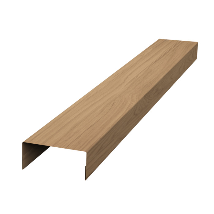 Крышка 45х20 жалюзи Texas 0,45 Print Elite Honey Wood TwinColor (2,5м)
