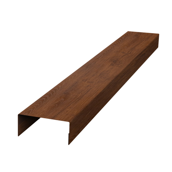 Крышка 45х20 жалюзи Texas 0,45 Print Premium Golden Wood Fresh TwinColor (3м)