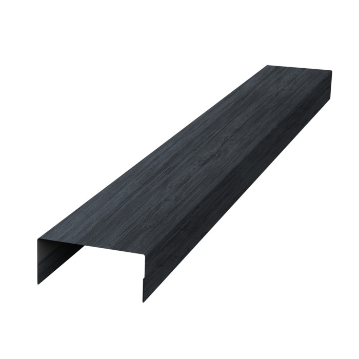 Крышка 45х20 жалюзи Texas 0,45 Print Premium Grey Wood TwinColor (2м)