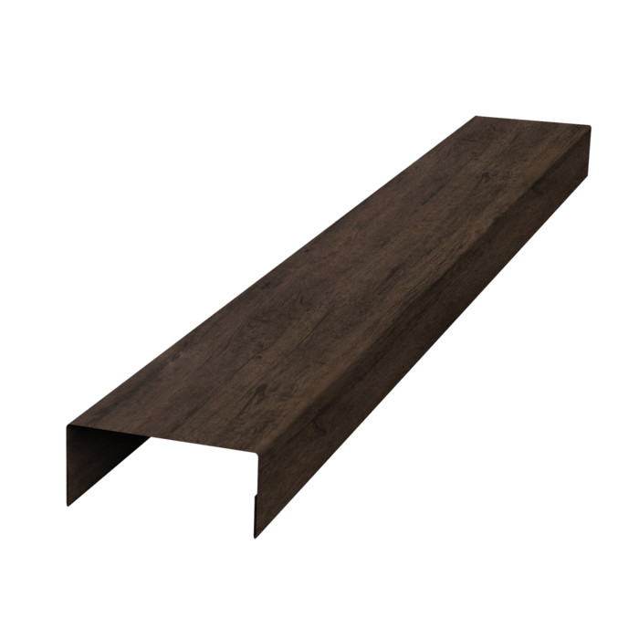 Крышка 45х20 жалюзи Texas 0,45 Print-Double Premium Antique Wood (3м)