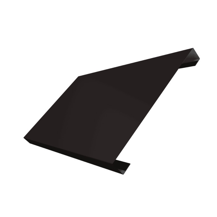Ламель лицевая 200 забора жалюзи Texas 0,45 Drap TX RAL 9005 черный
