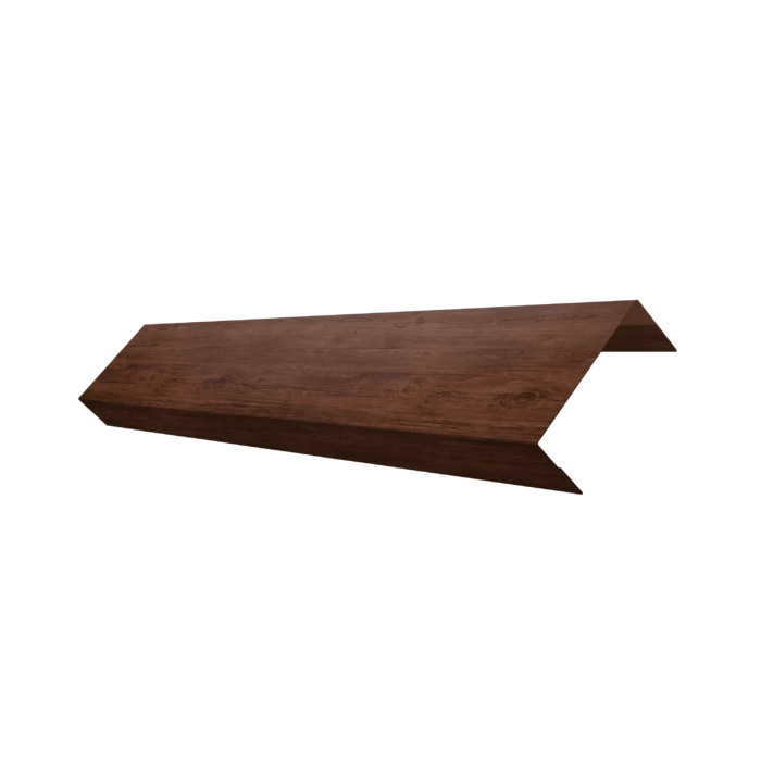 Ламель лицевая 50 забора жалюзи Texas 0,4 Print Premium с пленкой Cherry Wood Fresh TwinColor