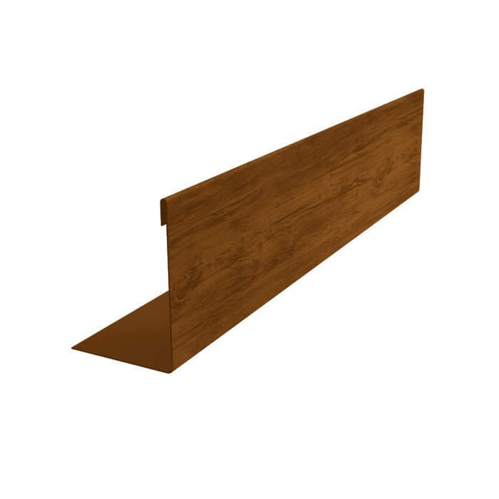 Нащельник 125 Texas 25х35 0,45 Print Elite Golden Wood TwinColor (L1,5)