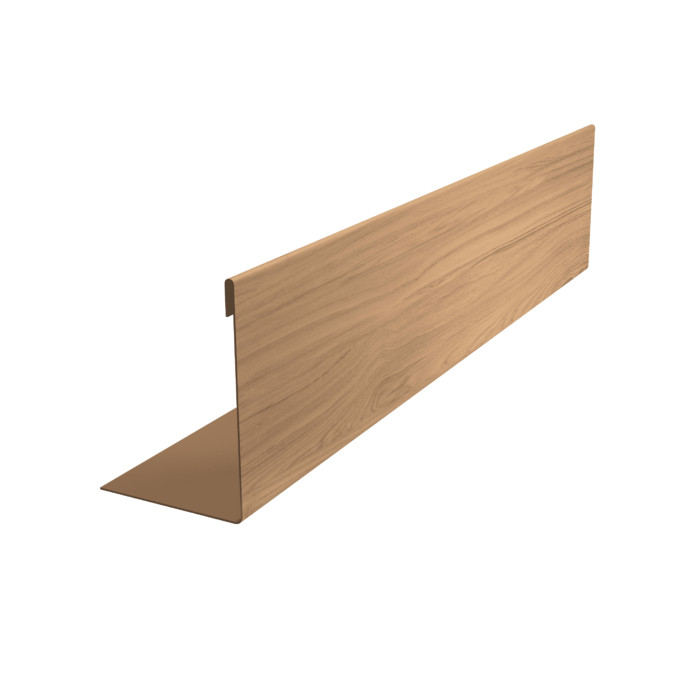 Нащельник 125 Texas 25х35 0,45 Print Elite Honey Wood TwinColor (L2,0)