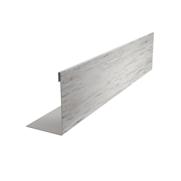 Нащельник 125 Texas 25х35 0,45 Print Elite Snow Wood TwinColor (L1,5)