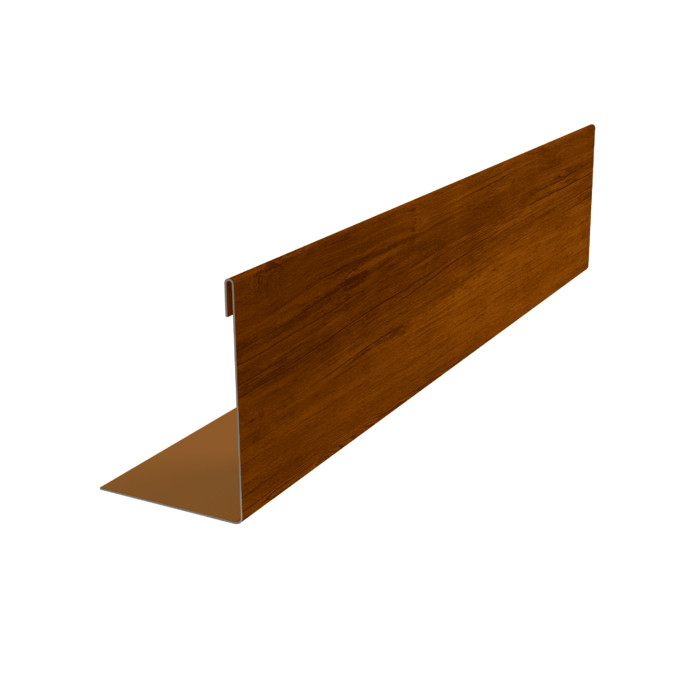 Нащельник 125 Texas 25х35 0,45 Print Premium Golden Wood Intense FTC (L1,5)