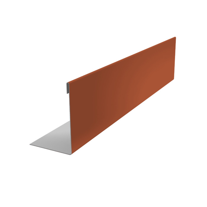 Нащельник 150 Texas 25х35 0,45 PE RAL 8004 терракота (L1,5)