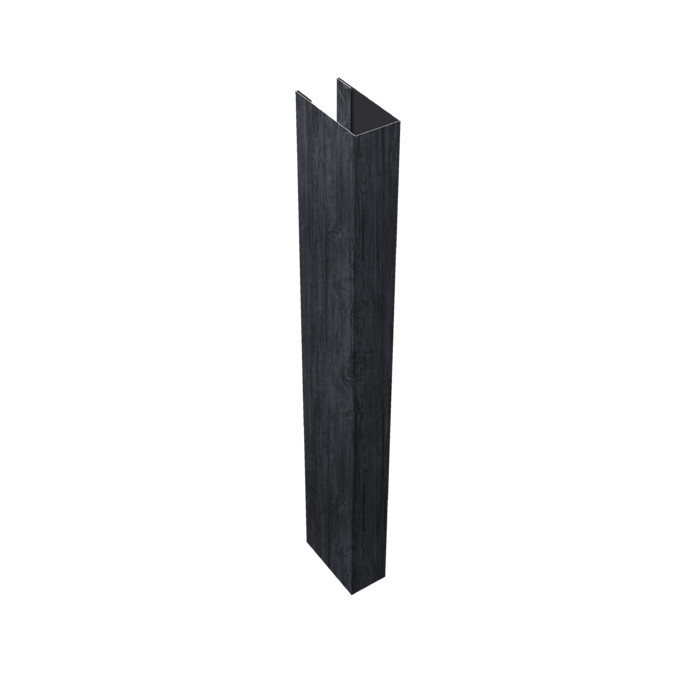Стойка Texas для калиток и ворот 0,45 Print Premium Grey Wood TwinColor (2,5м)