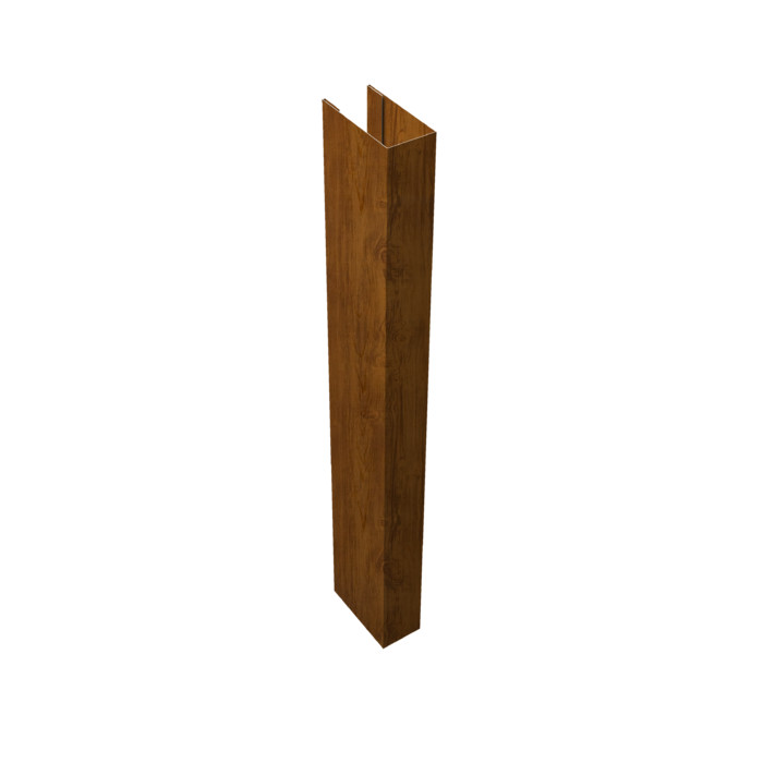 Стойка Texas для калиток и ворот 0,45 Print-double Elite Golden Wood (2м)