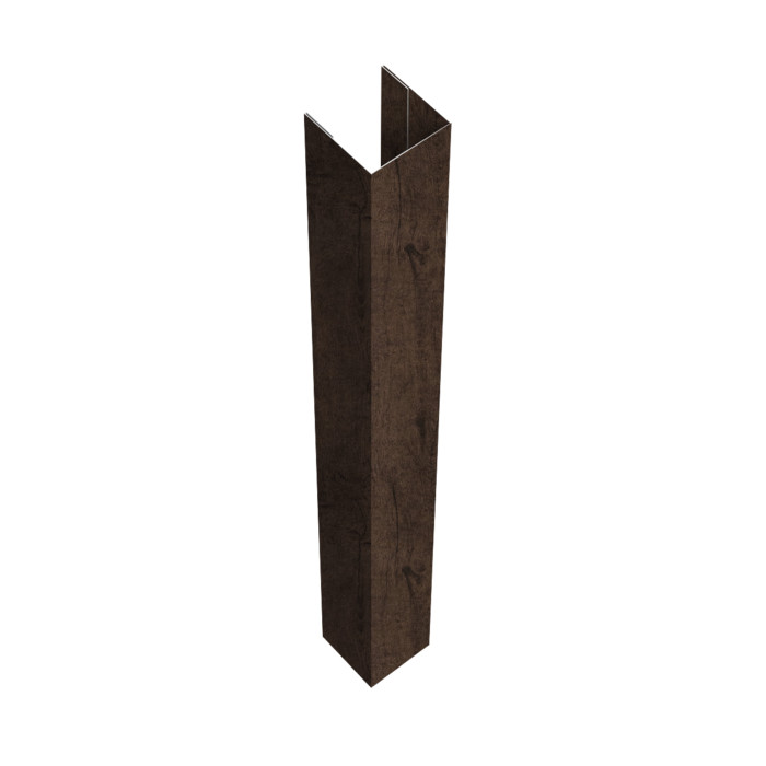 Стойка жалюзи Texas 0,45 Print-Double Premium Antique Wood (для калиток и ворот) (1,8м)
