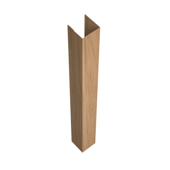 Стойка жалюзи Texas для монтажа без крепежного вкладыша 0,45 Print Elite Honey Wood TwinColor (3м)