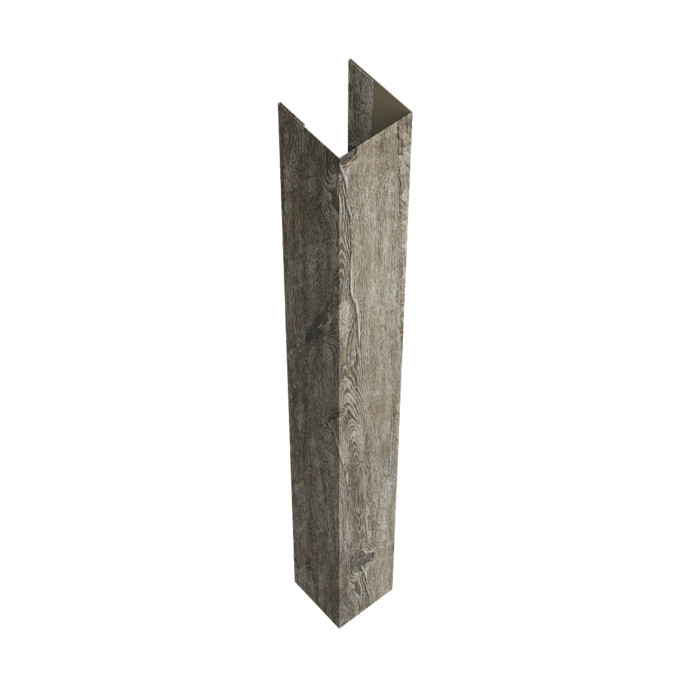 Стойка жалюзи Texas для монтажа с крепежным вкладышем 0,45 Print Elite Nordic Wood TwinColor (2,5м)