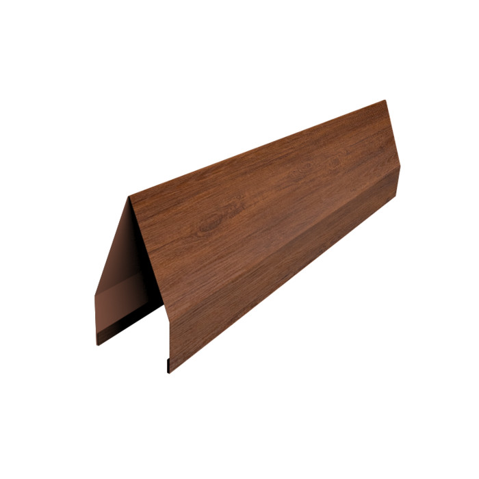Ламель забора жалюзи Tokyo new 0,45 Print Premium Golden Wood Fresh TwinColor