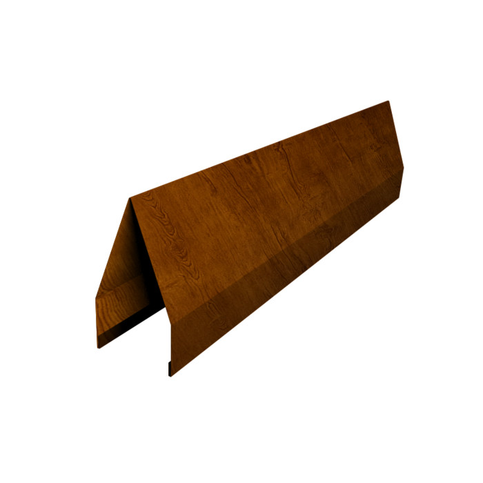 Ламель забора жалюзи Tokyo new 0,45 Print-Double Premium Cherry Wood Dark F
